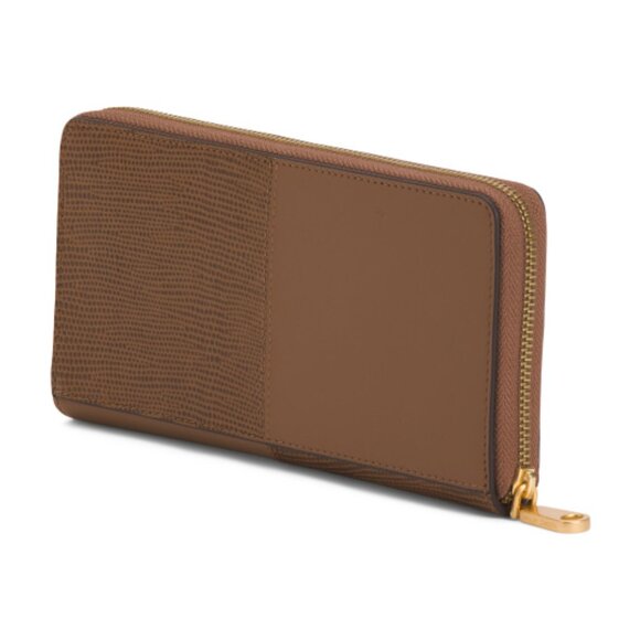 RADLEY LONDON Leather Mount Row Lizard Embossed Large Zip Around Wallet - Picture 3 of 4